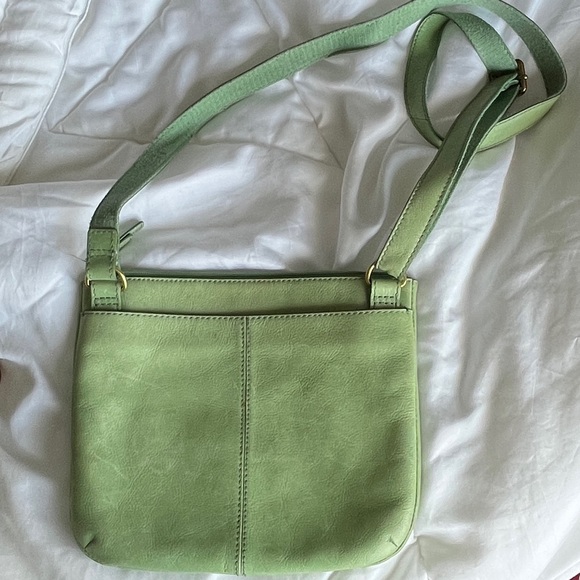 Fossil Sage Green Crossbody - Picture 1 of 4